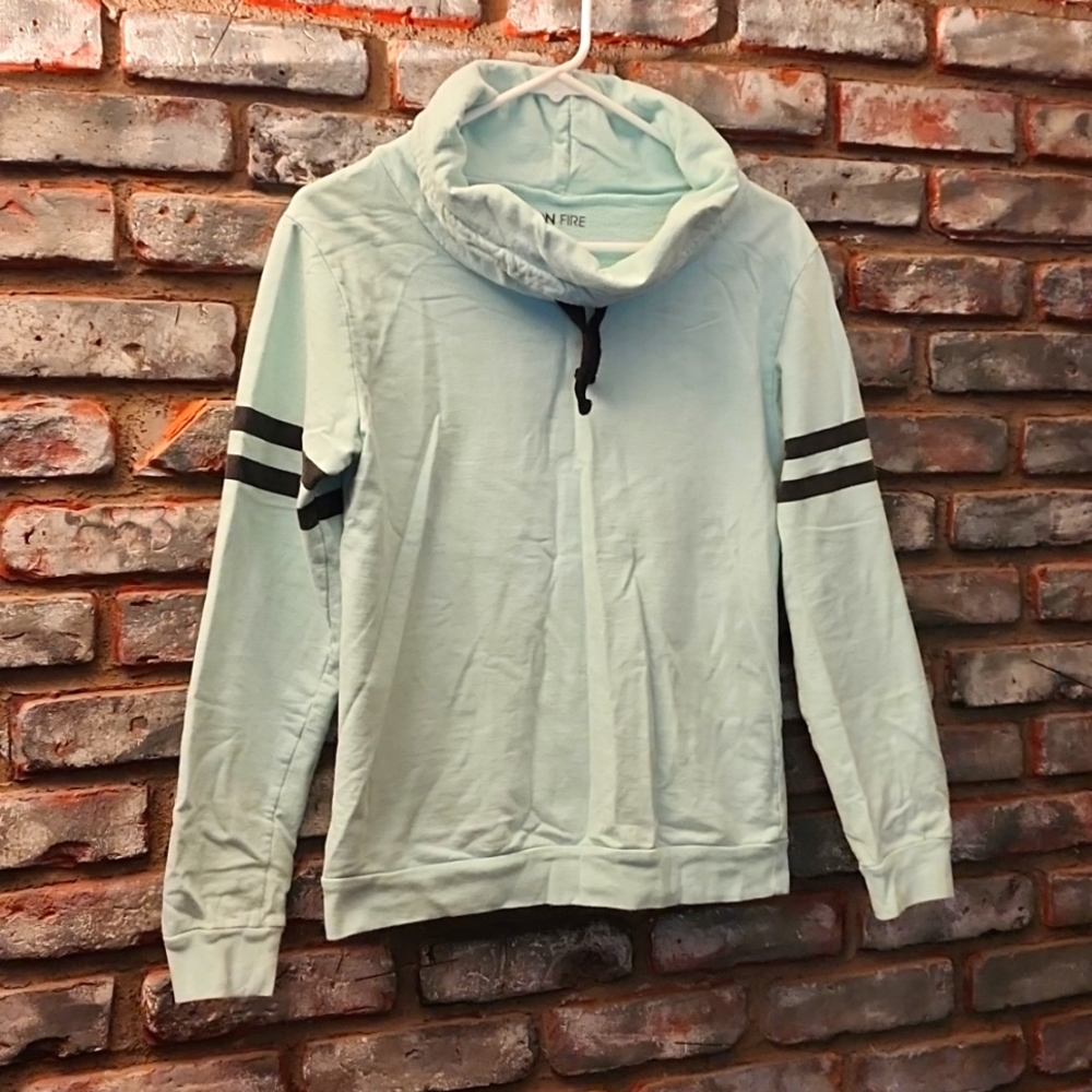 On Fire Sky Blue Sweatshirt